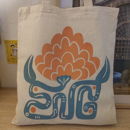 Tote-bag Pétale d'Ambre